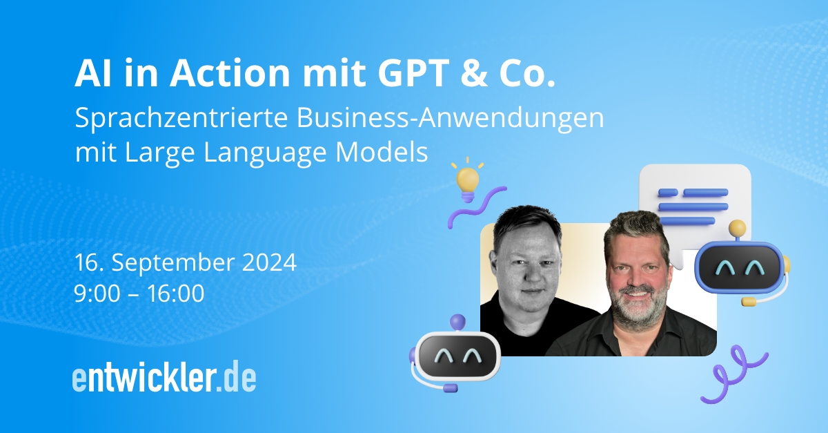 AI in Action mit GPT & Co. | Live am 16. September