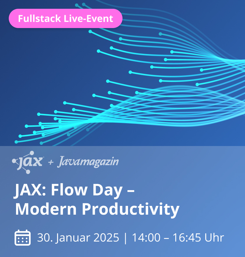 JAX: Flow Day - Modern Productivity