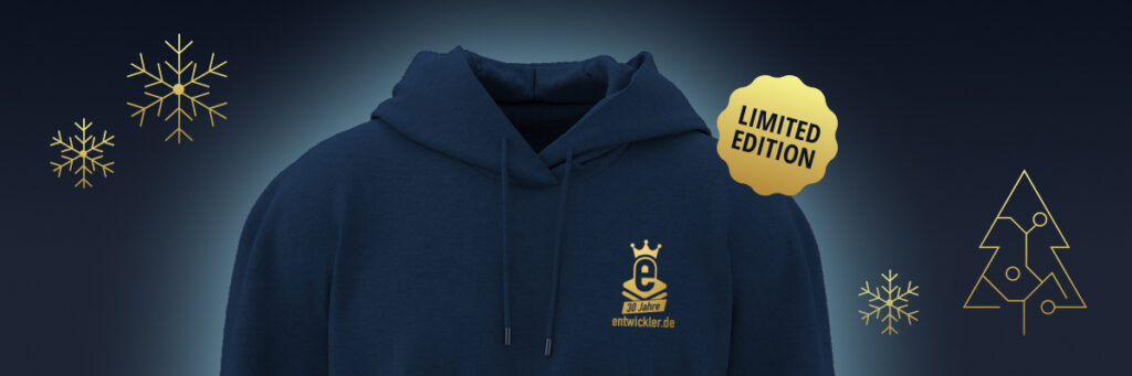 Limitierter 30-Jahre Anniversary Hoodie