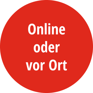 Online oder vor Ort