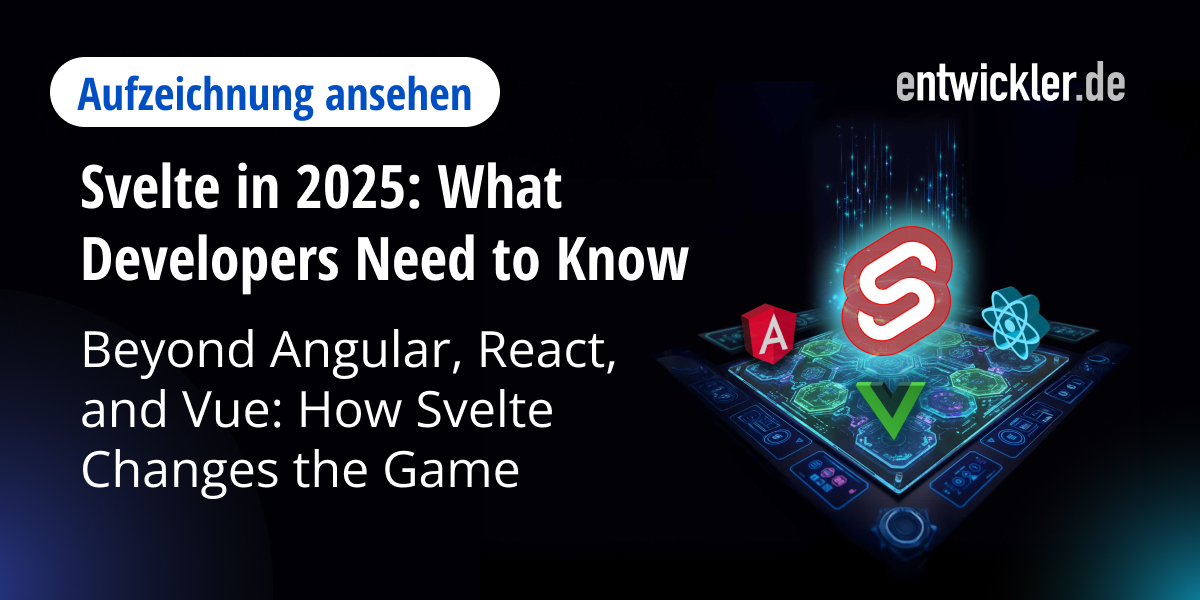 Svelte in 2025: What Developers Need to Know | Verfügbar bis 18 ...